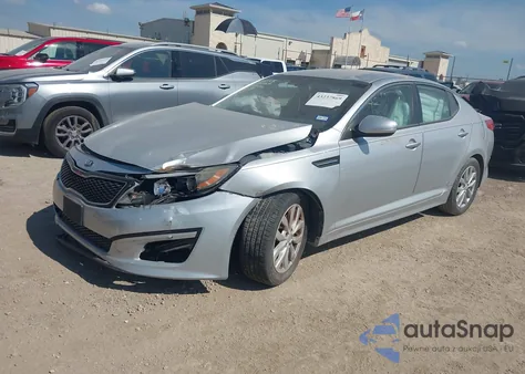 2015 Kia Optima Lx из США, поврежденный, VIN 5XXGM4A74FG497809